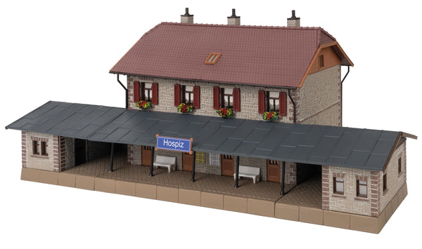 Schweizer Bahnhof Hospiz