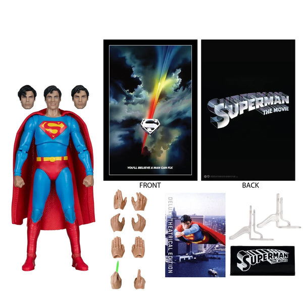 DC Multiverse Deluxe Kinoedition Welle 18-cm-Actionfiguren, 6er-Pack