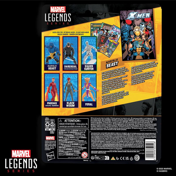 Hasbro – Astonishing X-Men Marvel Legends Series Beast 6-Inch Action Figure (HSG0813)