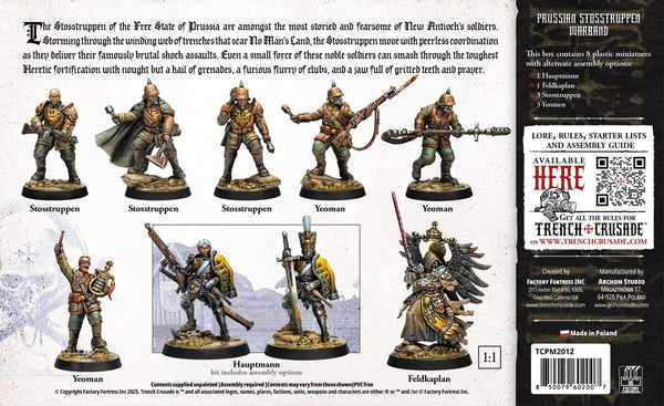 Prussian Stosstruppen Warband