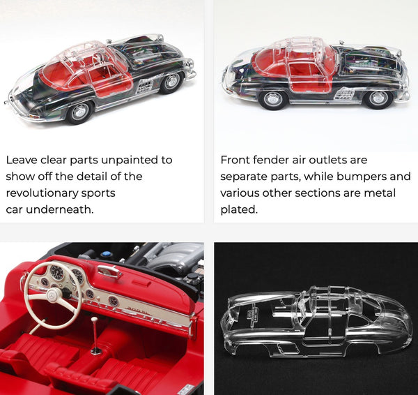 FULL-VIEW MERCEDES-BENZ 300 SL [Scale Special Project]