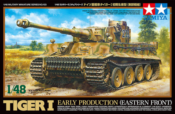 Tamiya 32603 – German Tiger I Early Production (Eastern Front) (1:48)