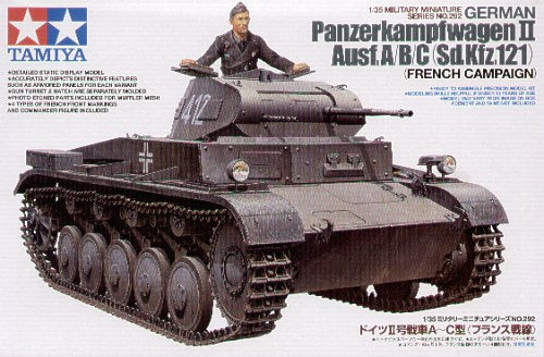 Panzerkampfwagen II Ausf. A/B/C (Sd.Kfz. 121), Frankreichfeldzug