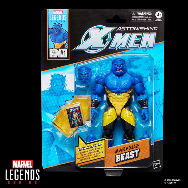 Hasbro – Astonishing X-Men Marvel Legends Series Beast 6-Inch Action Figure (HSG0813)