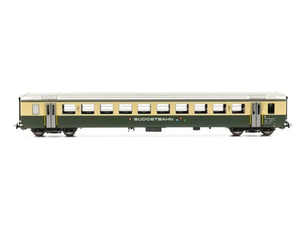 SOB Personenwagen-Set EW I 2. Klasse mit Mittelschrift, 3-teilig