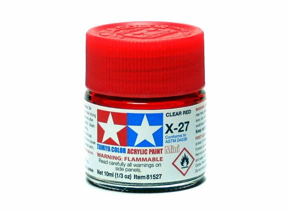 X-27 Clear Red, glänzend (10ml)